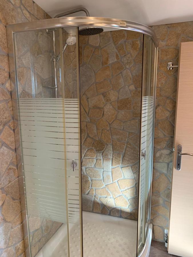 Doormat# Wait 'N Sea, Jacuzzi, Luxury Stone House Apartman Epanomí Kültér fotó