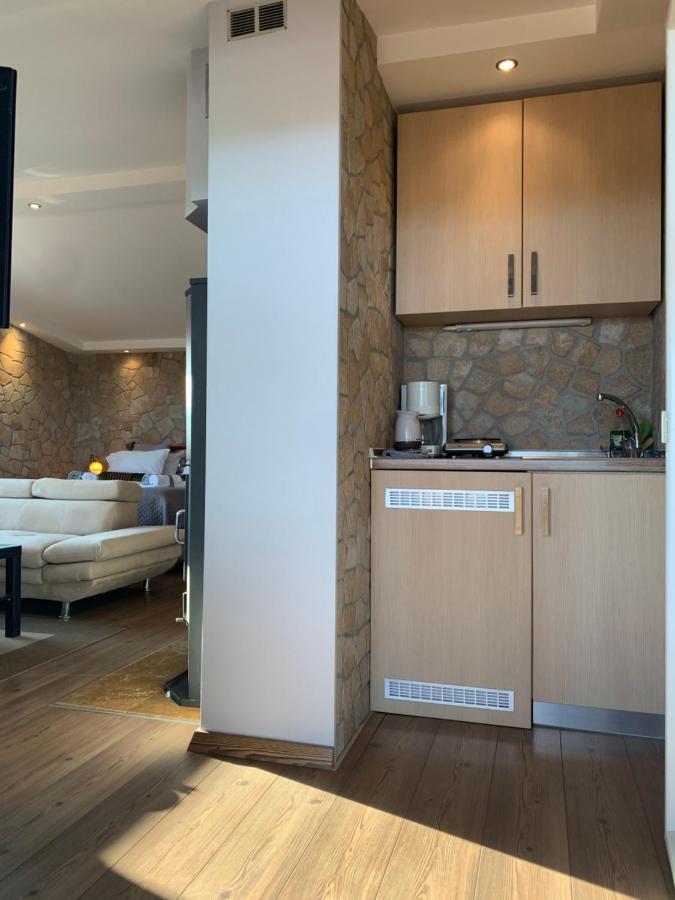 Doormat# Wait 'N Sea, Jacuzzi, Luxury Stone House Apartman Epanomí Kültér fotó