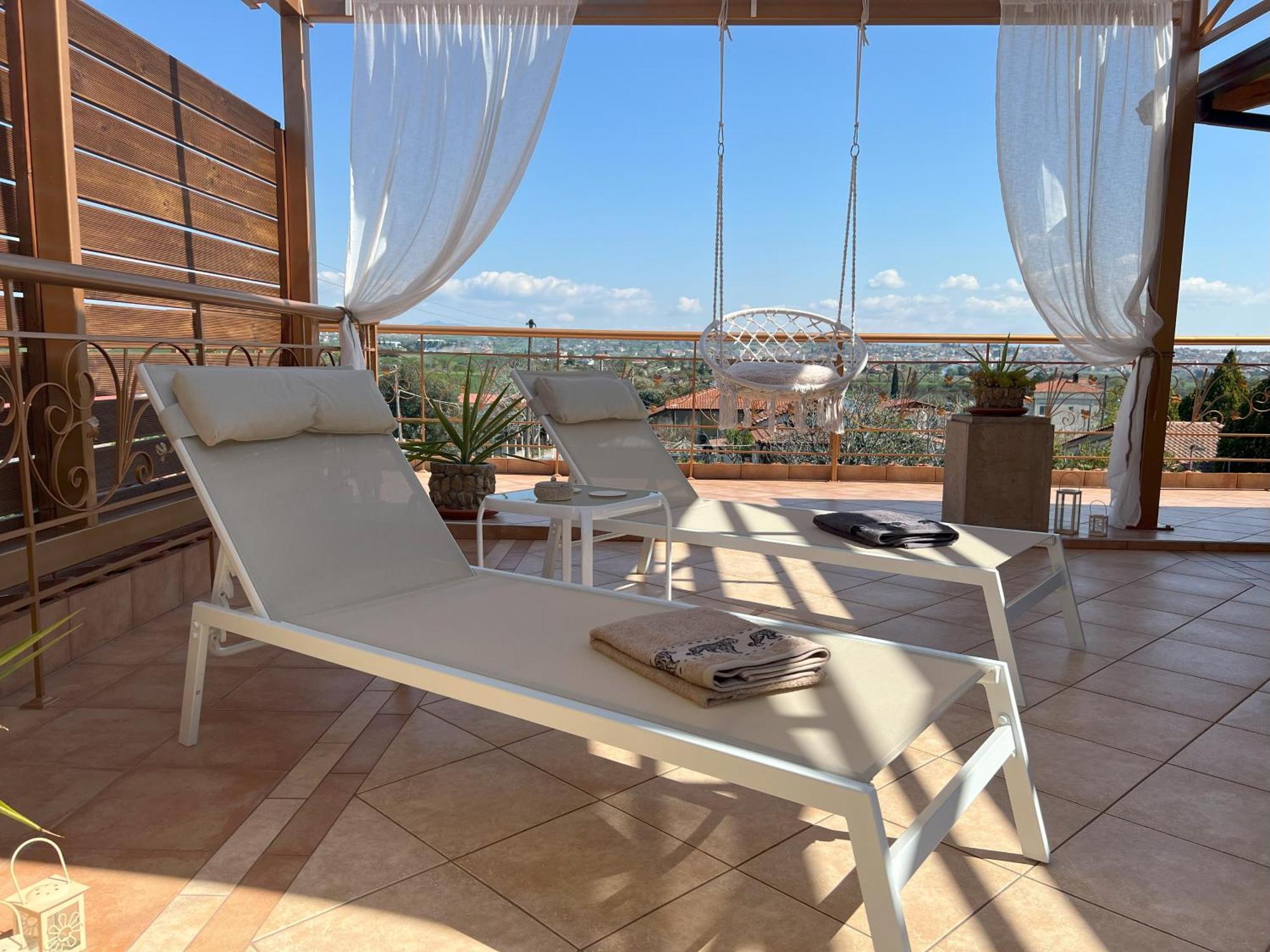 Doormat# Wait 'N Sea, Jacuzzi, Luxury Stone House Apartman Epanomí Kültér fotó
